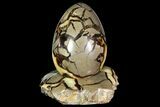 Polished Septarian Egg with Stand - Madagascar #118143-3